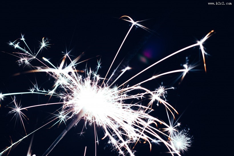 唯美闪耀的星光棒图片