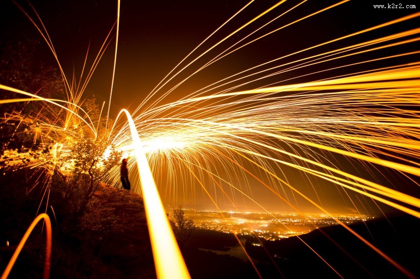 炫酷的烟花图片