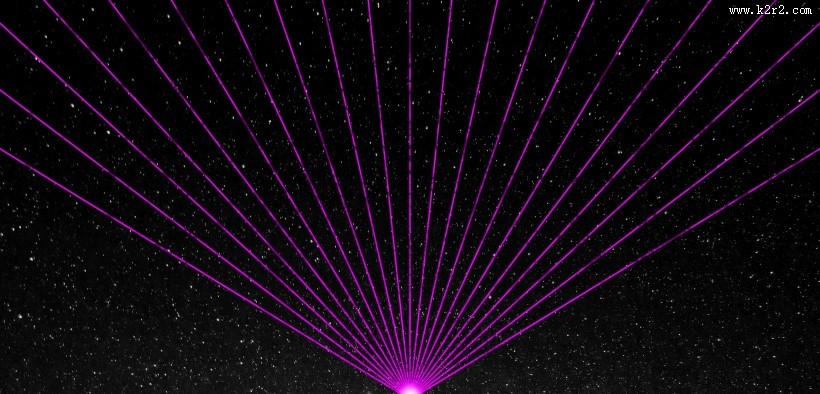炫酷的激光表演图片