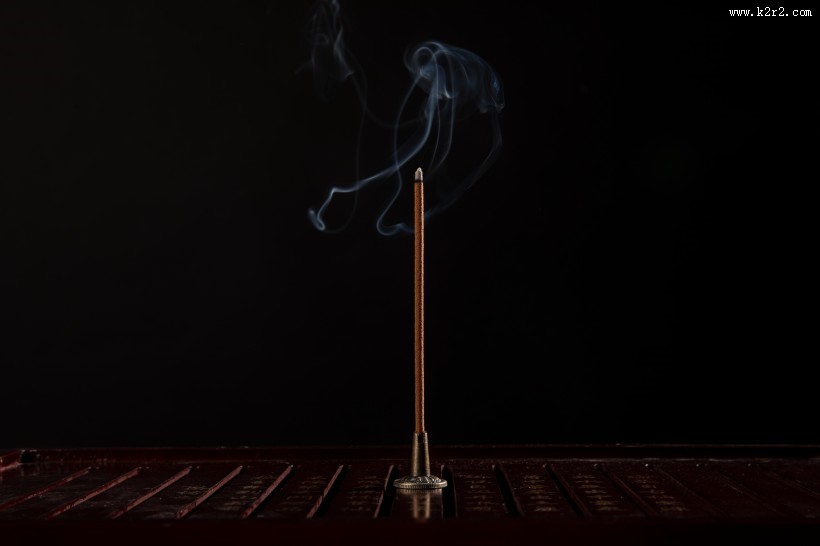 神秘的焚香图片大全