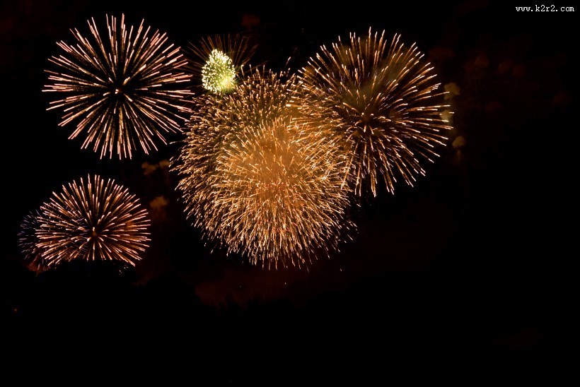 美丽的烟花图片大全