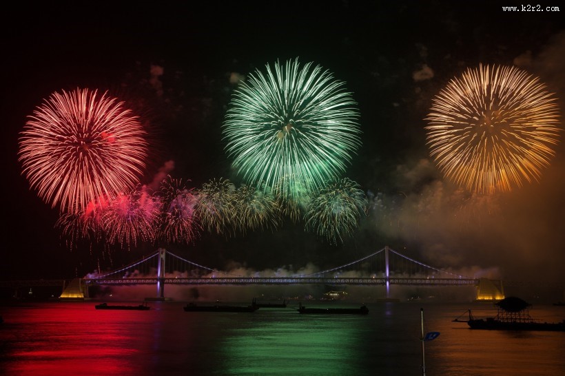 美丽的烟花图片大全