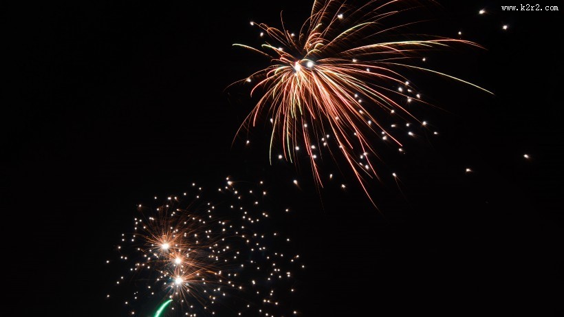 美丽的烟花图片大全