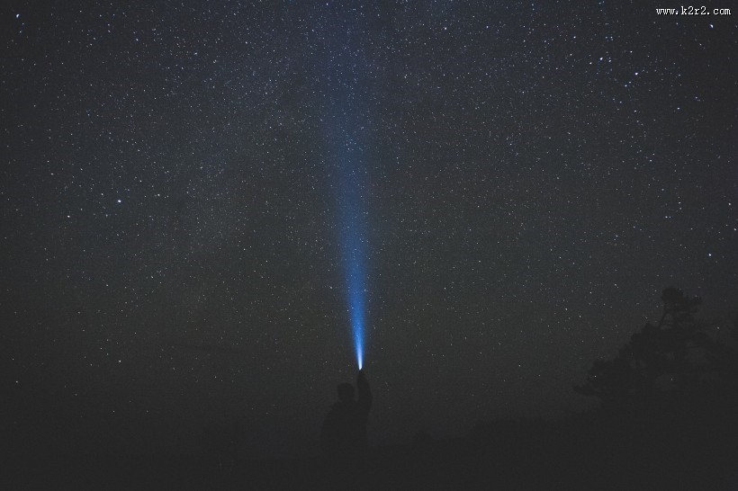 手电筒光束图片大全