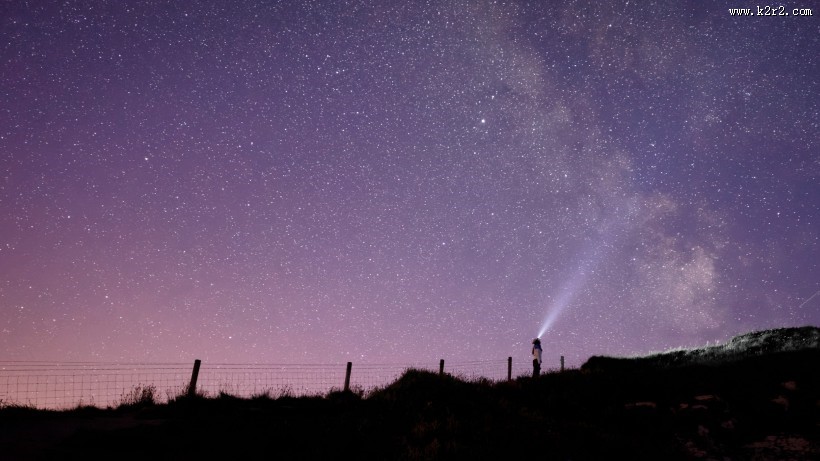 手电筒光束图片大全