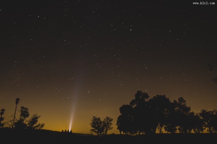 手电筒光束图片大全