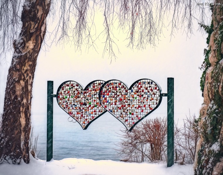 充满爱意的心形图片大全