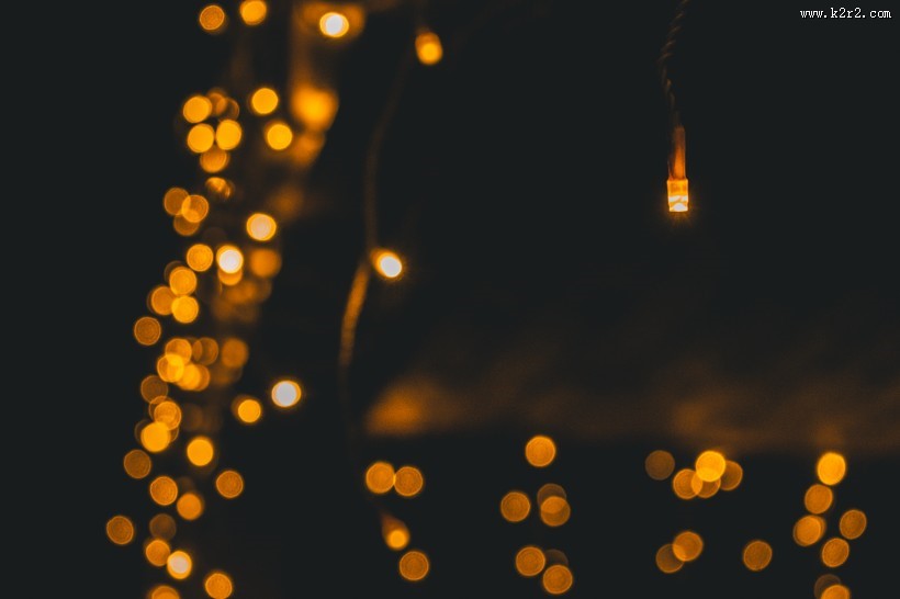 背景虚化的灯光图片