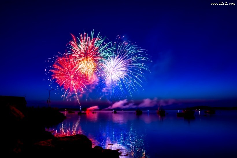 美丽的烟花图片