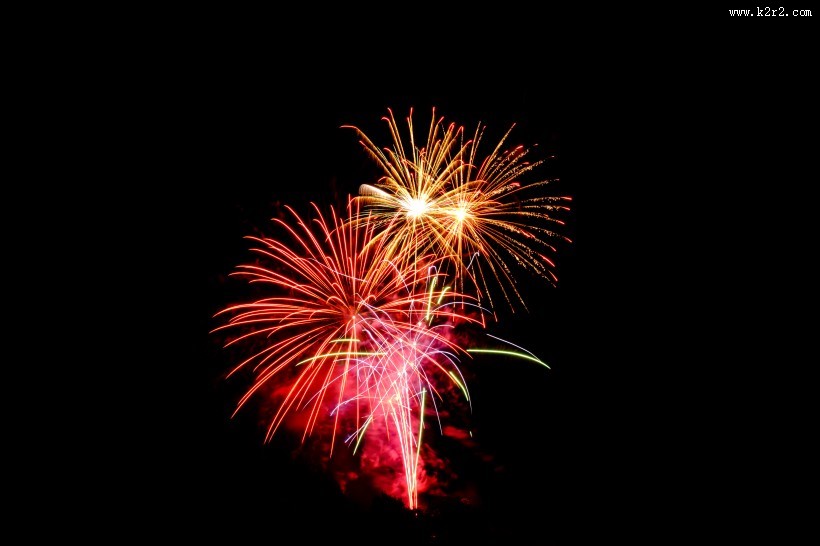 美丽的烟花图片
