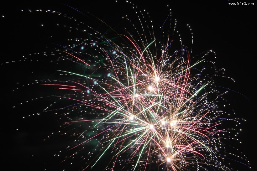 美丽的烟花图片