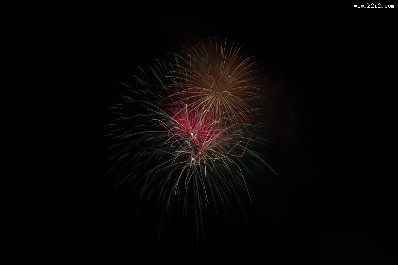 灿烂的烟花图片大全