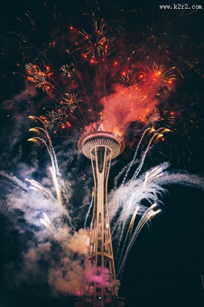 灿烂的烟花图片大全