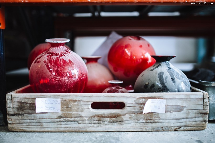 意大利的威尼斯玻璃工厂图片