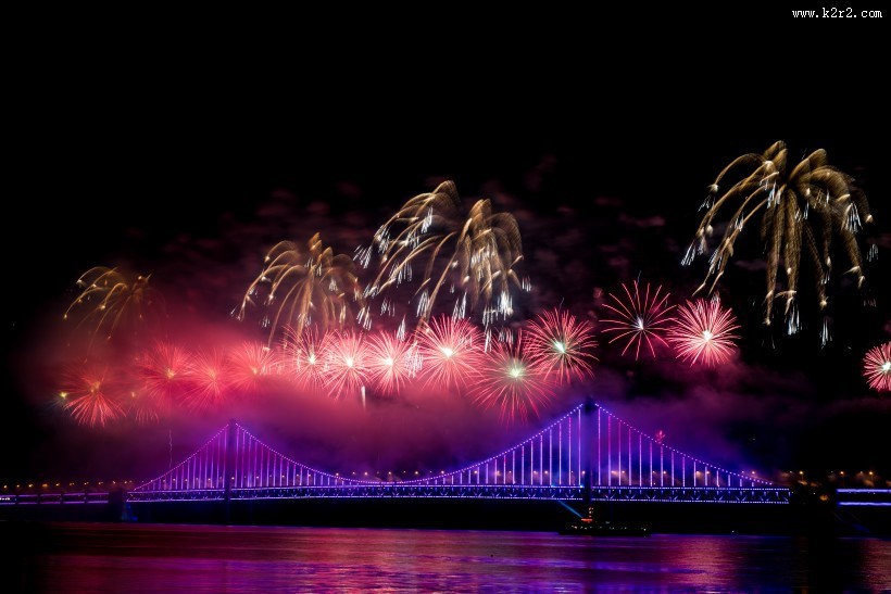 璀璨唯美的烟花图片