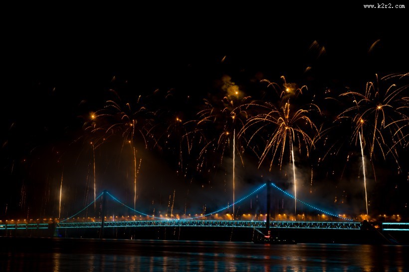 璀璨唯美的烟花图片