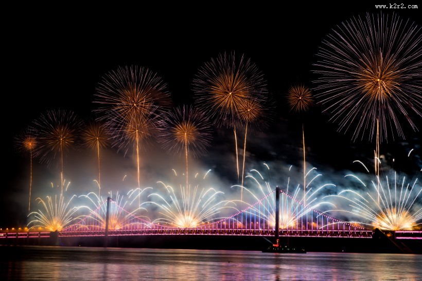 璀璨唯美的烟花图片