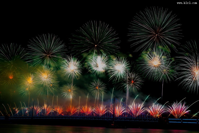 璀璨唯美的烟花图片