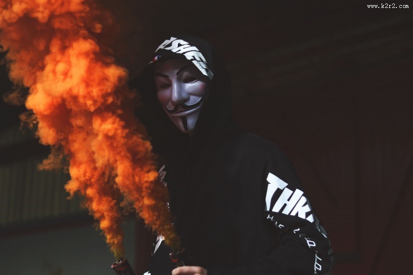 多彩的烟雾图片