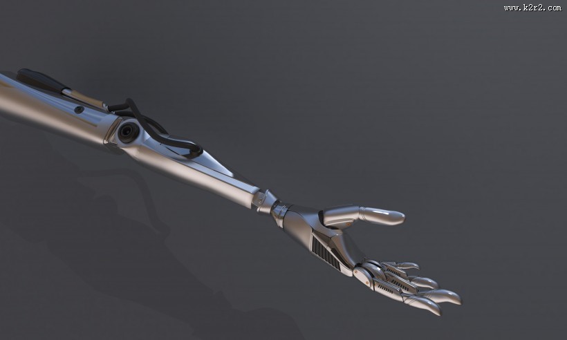 科技机器人手图片