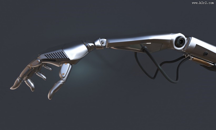 科技机器人手图片