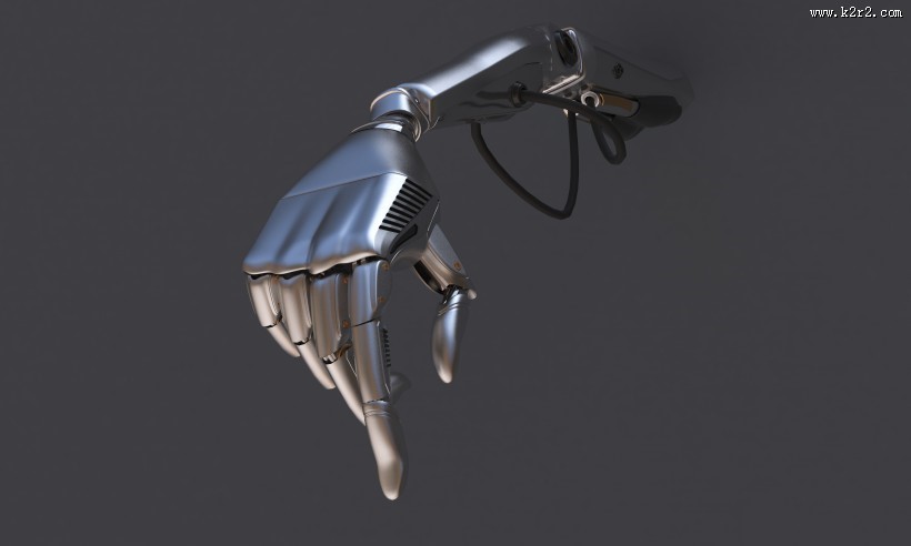 科技机器人手图片