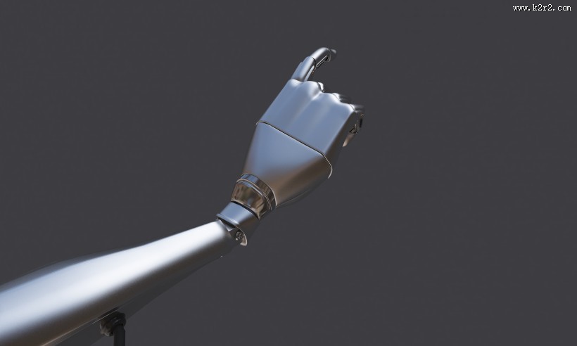 科技机器人手图片