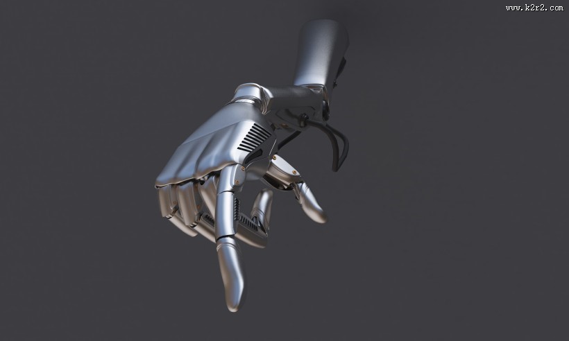 科技机器人手图片