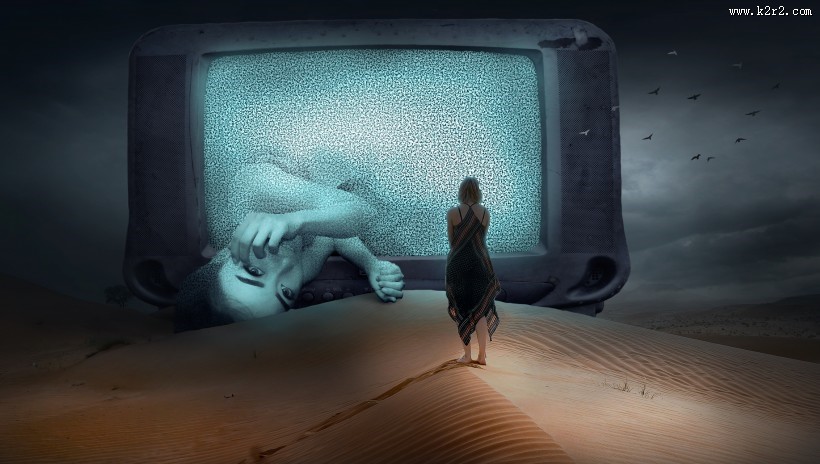 梦幻唯美插画图片