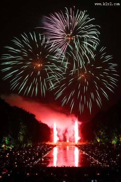 绚烂的烟花图片