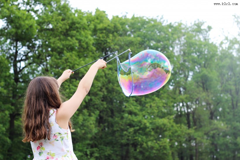 美丽的泡泡图片