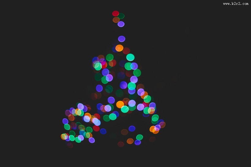 模糊的光点图片