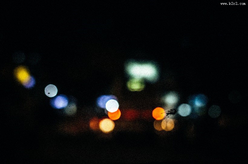 模糊的光点图片