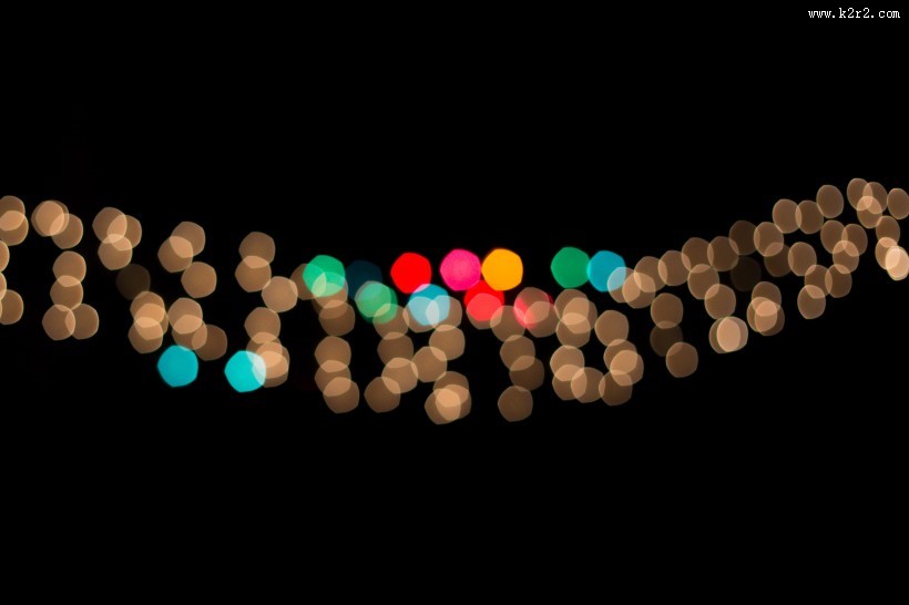 背景虚化的光点图片大全