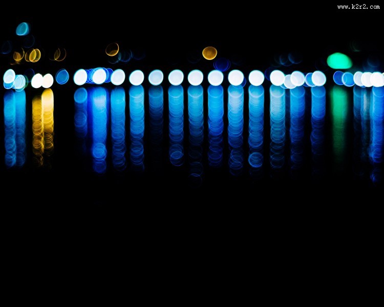 背景虚化的光点图片大全