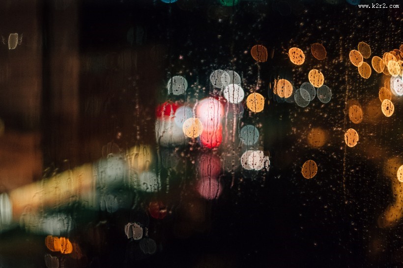 背景虚化的光点图片大全