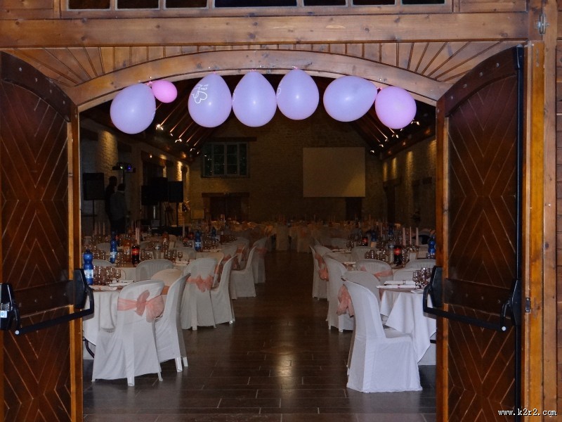 大型婚宴餐厅布置图片