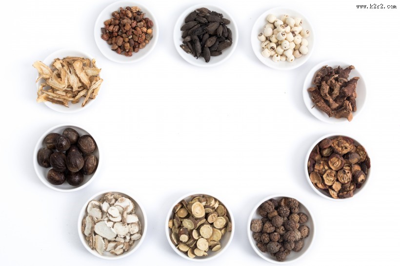 中药切片组合图片