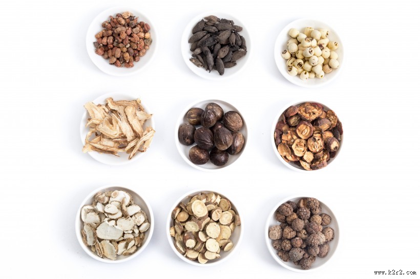 中药切片组合图片