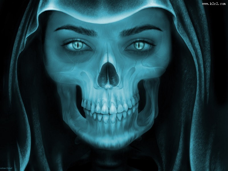 骷髅头骨图片大全