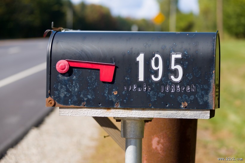 美国信箱邮筒图片