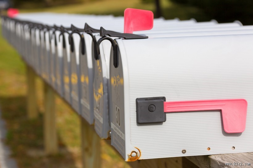 美国信箱邮筒图片