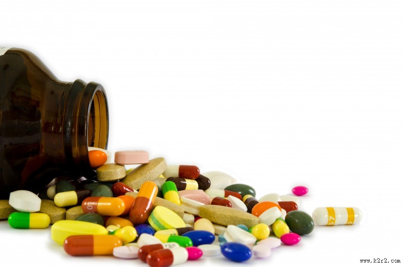 彩色的药片胶囊图片