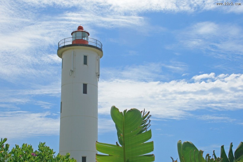 白色灯塔图片大全