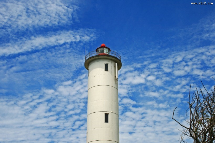 白色灯塔图片大全
