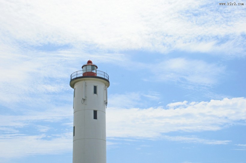 白色灯塔图片大全