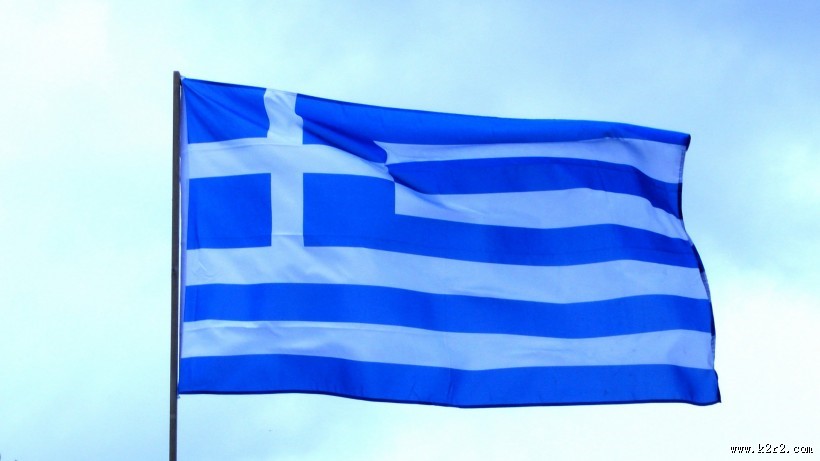 希腊国旗图片
