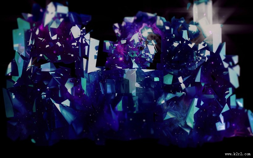 自然的矿石结晶图片