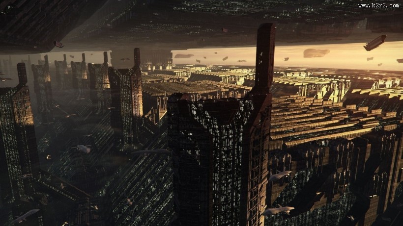 未来科幻城市图片