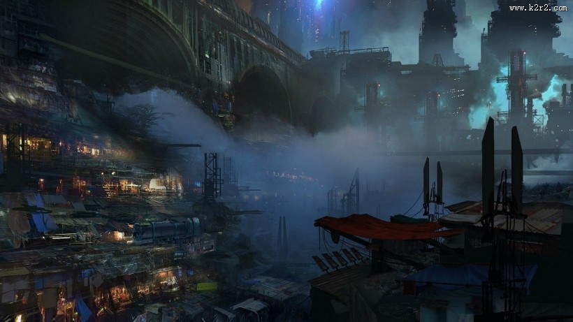 未来科幻城市图片